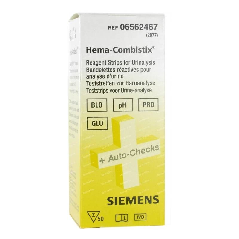 Hema-combistix 50 bandelettes Hema-combistix 50 bandelettes