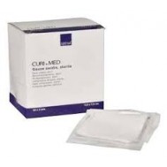 100 Compresses cotons stériles 5cm x 5cm sachet de 2