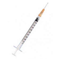 Boutique de 1er Secours - Kit Vaccination Seringue 1 mL + Aiguille 25G 25 mm