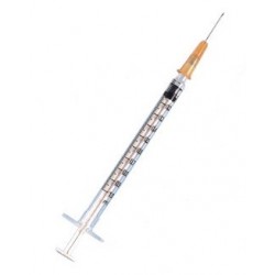 Kit Vaccination Seringue 1 mL + Aiguille 25G 25 mm