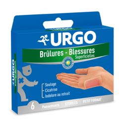 URGO Brûlures – Blessures superficielles Pansement stérile