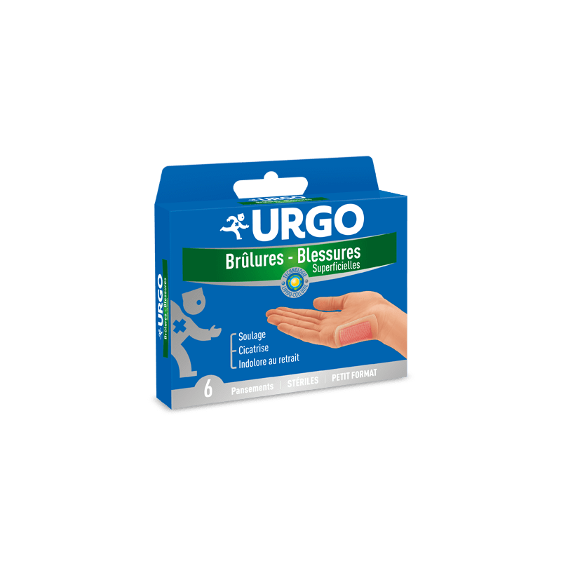 Boutique de 1er Secours - URGO Brûlures – Blessures superficielles Pansement stérile