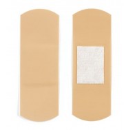 Pansement plastique rose 7.2cm x 3.8cm