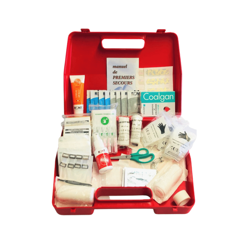 Boutique de 1er Secours - Trousse de secours scolaire jusqu'à 8 personnes