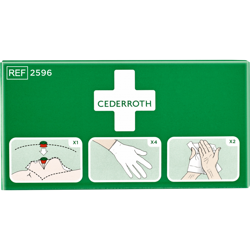 Kit de protection premiers secours Cederroth