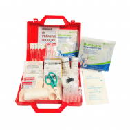 Trousse de secours urgence brûlure jusqu'à 5 personnes