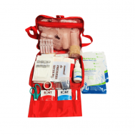 Trousse de secours urgence brûlure jusqu'à 8 personnes