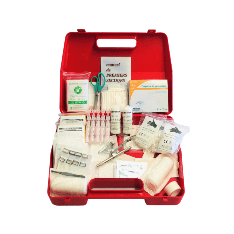 Boutique de 1er Secours - Trousse de secours pour soins oculaires jusqu'à 8 personnes Boutique de 1er Secours - Trousse de secours pour soins oculaires jusqu'à 8 personnes