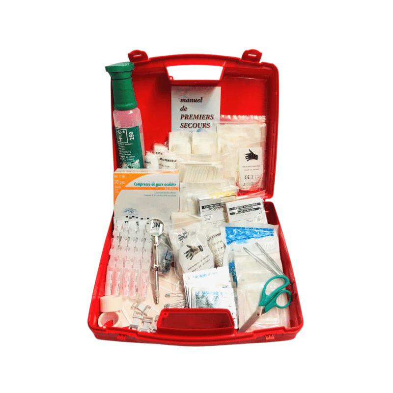 Boutique de 1er Secours - Trousse de secours pour soins oculaires jusqu'à 12 personnes Boutique de 1er Secours - Trousse de secours pour soins oculaires jusqu'à 12 personnes