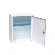 Armoire à pharmacie en métal vide 1 porte, 1 étagère