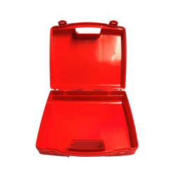 Boutique de 1er Secours - Trousse de secours Vide Rouge 32cm x 28cm x 12cm