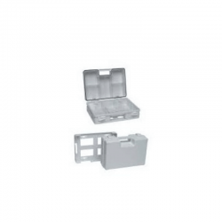 Boutique de 1er Secours - Trousse de Secours rigide vide blanche 18cm x 14cm x 8cm