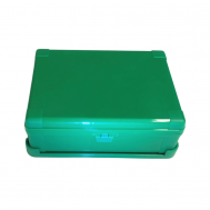 Trousse de Secours rigide vide verte 18cm x 13,5cm x 6,5cm