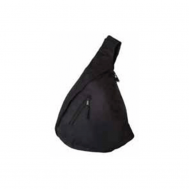 Sac bandoulière de secours noire vide 33 x 28 x 11cm