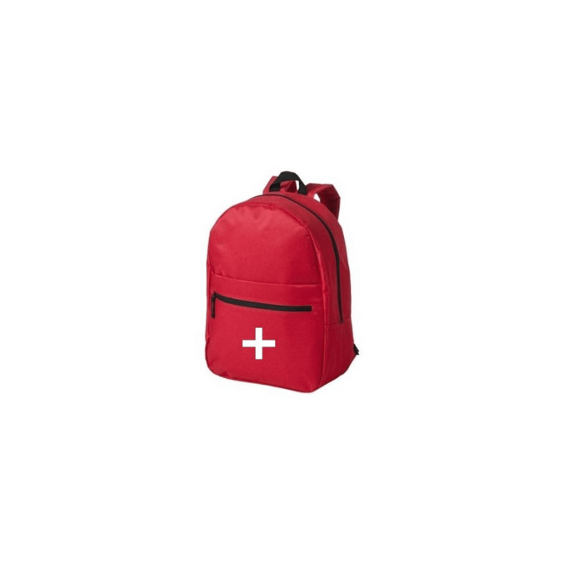 Boutique de 1er Secours - Sac a dos de secours rouge vide Boutique de 1er Secours - Sac a dos de secours rouge vide