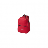 Sac a dos de secours rouge vide