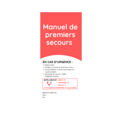 Manuel de Premiers Secours