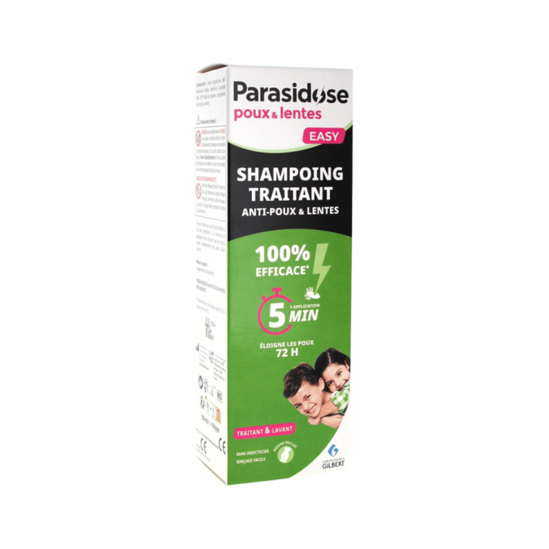 Parasidose shampoing préventif anti-poux - répulsif 12 h - Dès 12 mois