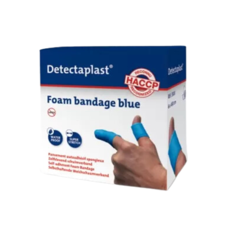 Pansement auto-adhésif bleu Detectaplast 6cm x 4,5m