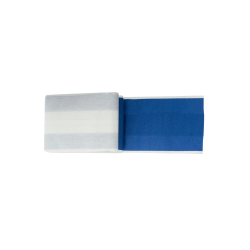 Pansement à découper coton bleu détectable 8 cm