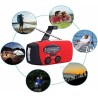 Radio dynamo solaire avec alarme - 123 Secours