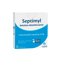 Distributeur de dosettes de chlorhexidine aqueuse GILBERT