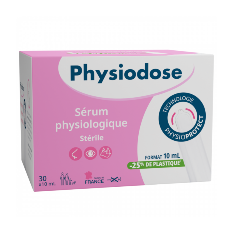 Sérum Physiologique Gilbert 10 ml par 60
