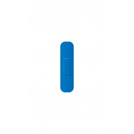 Pansement plastique bleu détectable 7.2cm x 1.9cm