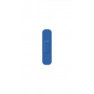 Pansement coton bleu détectable 7.2cm x 1.9cm