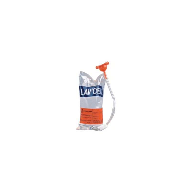 Lave oeil individuel stérile en poche de 500ml Lave oeil individuel stérile en poche de 500ml