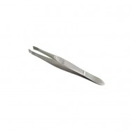 Pince à épiler 8cm mors biseau