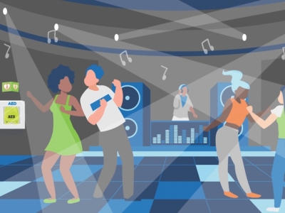 L'obligation de défibrillateur s'étend aux salles de danse et salles de jeux